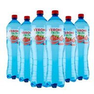 Woda - Veroni Frutti Napój niegazowany o smaku truskawkowym 1,5 l x 6 sztuk - miniaturka - grafika 1