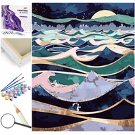 Malowanie po numerach - Niespokojne Morze - miniaturka - grafika 1