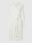 Szlafroki damskie - Szlafrok z paskiem w talii - miniaturka - grafika 1