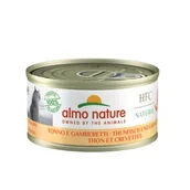 Mokra karma dla kotów - Almo nature HFC Natural Tuńczyk z krewetkami 24x70 g - miniaturka - grafika 1