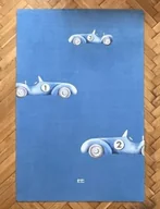 Zabawki i gry sportowe - Mata kauczukowa PRIME Racing Cars Big - miniaturka - grafika 1