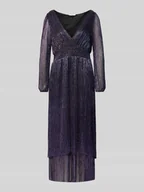 Sukienki - Sukienka o długości do kolan z marszczonymi detalami model ‘ALTHEA’ - miniaturka - grafika 1