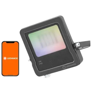 LEDVANCE LEDVANCE SMART+ FLOOD DARK GREY 10W RGBW WIFI 4058075474604 - Systemy inteligentnych domów - miniaturka - grafika 1