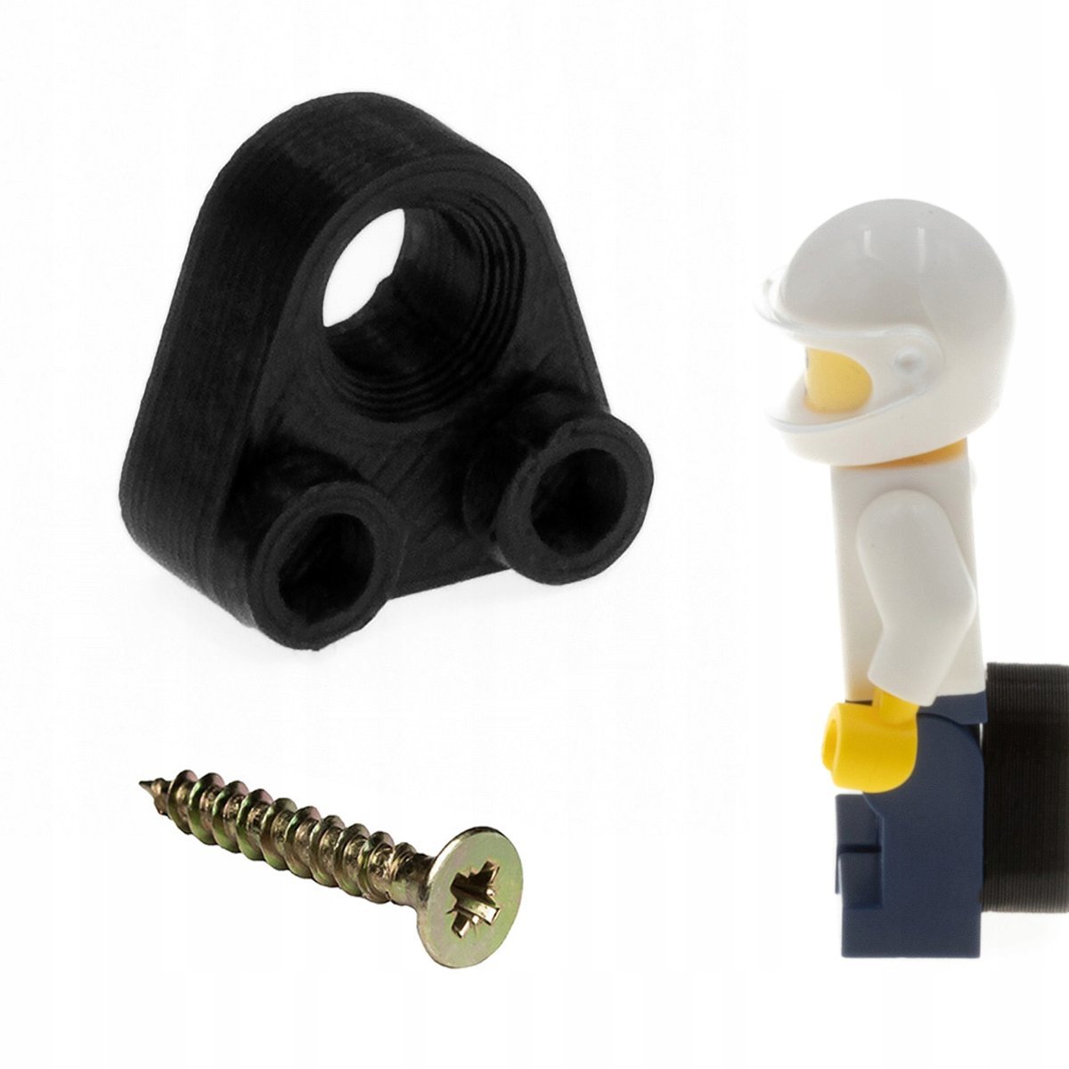 Uchwyt na ścianę na LEGO minifigurkę Mocowanie ścienne - niewidoczne