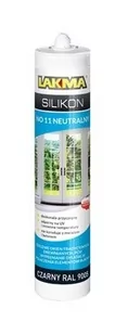 Silikon neutralny Lakma czarny 280ml - Silikony - miniaturka - grafika 1