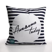 Poszewki na poduszki - Poszewka dekoracyjna 40 x 40 cm TODAY II bawełna 100% - miniaturka - grafika 1