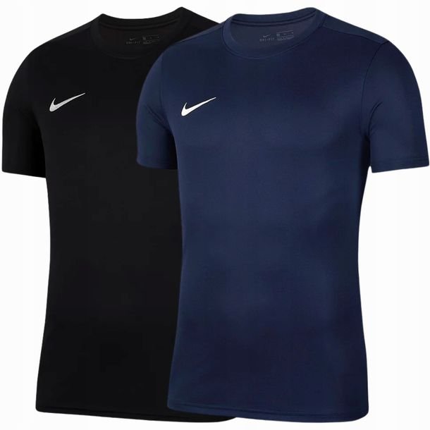 Nike Koszulka Męska T-shirt Zestaw Granatowa + Czarna L