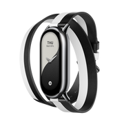 Akcesoria do smartwatchy - Xiaomi Smart Band 8 Double Wrap Strap Black And White - Oficjalny Sklep Xiaomi, Polska Dystrybucja, Darmowa dostawa i Raty Alior 10×0%! - miniaturka - grafika 1