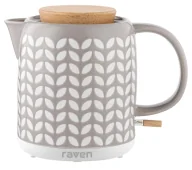 Czajniki elektryczne - Raven ECC004 Ceramiczny ręcznie malowany 1l 1200W - miniaturka - grafika 1