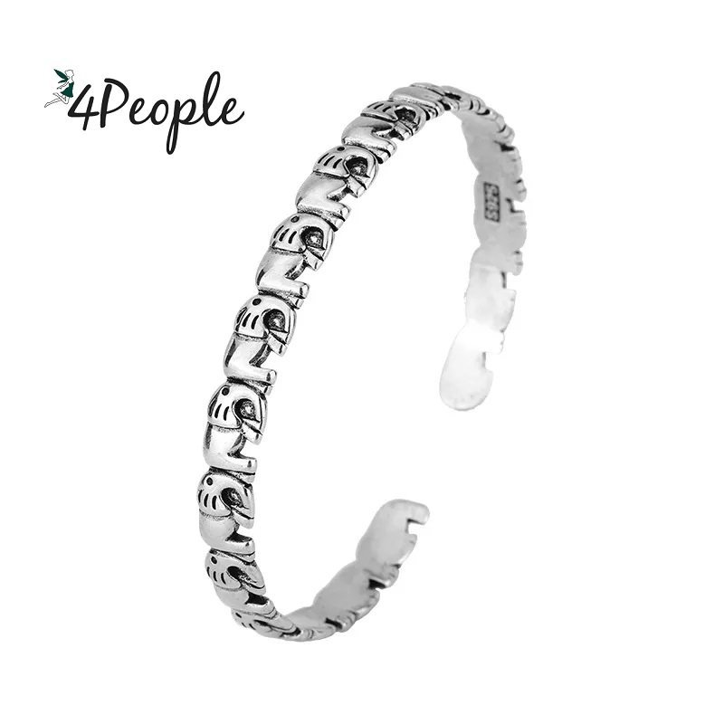 Bransoletka srebrna Dłonie Piórko Żmijka Skrzydła anioła słoń słonik