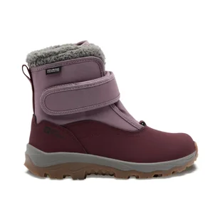 Dziecięce buty zimowe Jack Wolfskin VOJO SHELL TEXAPORE MID VC K wild blossom - 31 - Buty dla dziewczynek - miniaturka - grafika 1