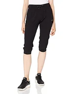 Spodnie damskie - CMP Damskie spodnie Capri Stretch Con Tecnologia Dry Function czarny czarny 34 - miniaturka - grafika 1