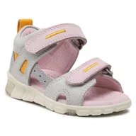 Sandały damskie - Ecco Sandały Mini Stride Sandal 76114151929 Multicolor Concrete - miniaturka - grafika 1