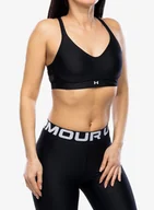 Bielizna sportowa damska - Stanik sportowy Under Armour Infinity 2.0 Low Sports Bra - black/white - miniaturka - grafika 1