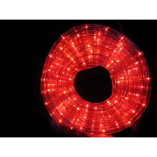 Lampki zewnętrzne wąż 360 LED 10 m czerwone - Oświetlenie świąteczne - miniaturka - grafika 1