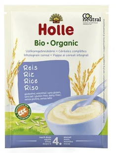 Holle Kaszka ryżowa pełnoziarnista 25 g - Kaszki dla dzieci - miniaturka - grafika 2