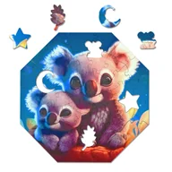 Puzzle - Puzzle drewniane Milliwood - Hi, I'm little – Kylo Koala 29x29 - 46 El. - miniaturka - grafika 1