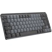Klawiatury - Logitech MX for Mac Grafitowa US 920-010837 - miniaturka - grafika 1
