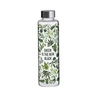 Shakery i bidony sportowe - Butelka Szklana (600 Ml) Green New Black Pure Typhoon - miniaturka - grafika 1
