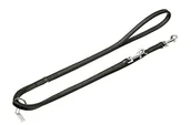 Smycze dla psów - Karlie Flamingo 24621 Vintage Führleine, Schwarz, 14 Mm 200 Cm, Schwarz Unterlegt - miniaturka - grafika 1
