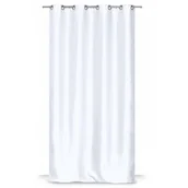 Zasłony - Zasłona 140 x 240 cm biała - miniaturka - grafika 1