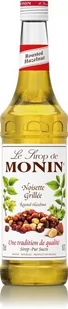 Monin Syrop ROASTED HAZELNUT 0,7 L - prażony orzech - Syropy i koncentraty owocowe - miniaturka - grafika 1