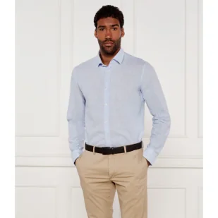 Joop! Lniana koszula Pit-W Slim Fit - Koszule męskie - miniaturka - grafika 1