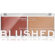Palety i zestawy do makijażu - Makeup Revolution Paleta róży i rozjaśniaczy Relove Color Play Duo Palette) 5,8 g Cień Kindness) - miniaturka - grafika 1