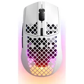 Myszki - SteelSeries Aerox 3 Wireless Snow 2022 - miniaturka - grafika 1