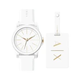 Zegarek Armani Exchange Zegarek LADY BANKS - Zegarki damskie - miniaturka - grafika 1