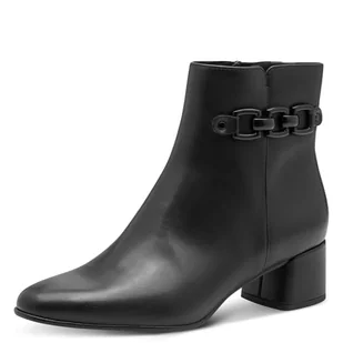 Marco Tozzi Damskie 2-25352-45 modne kozaki, czarne, 36 EU, czarny, 36 EU - Kozaki damskie - miniaturka - grafika 1