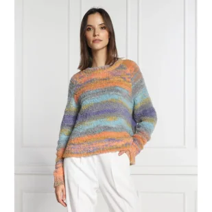 RIANI Sweter | Relaxed fit | z dodatkiem wełny - Swetry damskie - miniaturka - grafika 1