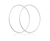 Kolczyki - Kolczyki koła - 60mm - miniaturka - grafika 1