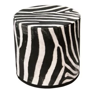 Sunlovers Sunlovers, pufa, Zebra, 40x40 cm - Pufy i podnóżki - miniaturka - grafika 1