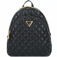 Plecaki - Guess Giully Plecak miejski 30 cm black - miniaturka - grafika 1