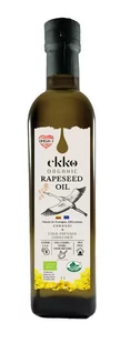Olej rzepakowy VIRGIN OMEGA-3 BIO 1 l Ekko - Olej spożywczy - miniaturka - grafika 1