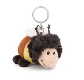 Plecaki - Breloczek Biedronka Beelinda 9cm - żółty - Pluszowy towarzysz przytulanka z kółkiem na klucze do smyczy, torby lub plecaka 61621 - miniaturka - grafika 1