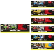 Samochody i pojazdy dla dzieci - Auto osobowe metalowe z wyrzutnią 6cm Mega Creative - miniaturka - grafika 1