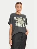 Koszulki i topy damskie - Vero Moda T-Shirt Boda Caty 10315697 Szary Regular Fit - miniaturka - grafika 1
