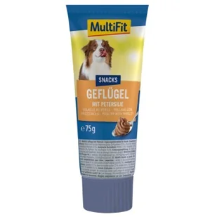 MultiFit Krem drobiowy z pietruszką 9 x 75 g - Przysmaki dla psów - miniaturka - grafika 1