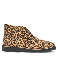 Botki damskie - Botki Clarks Desert Bt Evo. 26182927 Brązowy - miniaturka - grafika 1