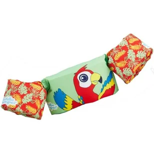 Sevylor Puddle Jumper, kamizelka do pływania, dla dzieci i małych dzieci w wieku 2-6 lat, 15-30 kg, plastry do pływania, czerwona, papuga, M (2000034064) - Pływanie - miniaturka - grafika 1