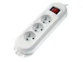 Listwy zasilające - HAMA LISTWA ZASILAJĄCA "COMFORT" 3GN 3M - miniaturka - grafika 1