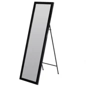 Lustra - H&S Decoration Lustro stojące podłogowe w czarnej ramie 125x36 cm - miniaturka - grafika 1
