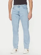 Spodnie męskie - Guess Jeans Jeansy M4YA1C D5DM1 Niebieski Slim Fit - miniaturka - grafika 1