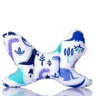 Kołdry i poduszki dla dzieci - Poduszka Podróżna Motylek Antywstrząsowy Minky - miniaturka - grafika 1