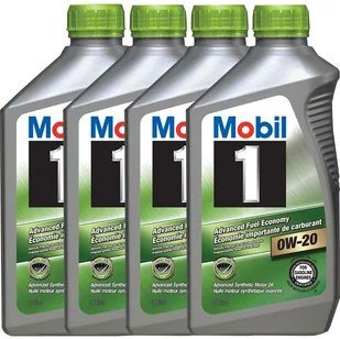 MOBIL 0W20 ADVANCED FUEL ECONOMY 4x1L - Oleje silnikowe - miniaturka - grafika 1