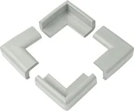 Zabezpieczenia dla dzieci - BabyOno Osłony narożników z pianki 4 szt. szary 949 BabyOno - miniaturka - grafika 1