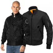 Odzież taktyczna i umundurowanie - Kurtka wiosenna Pit Bull Centurion II '23 - Czarna - miniaturka - grafika 1