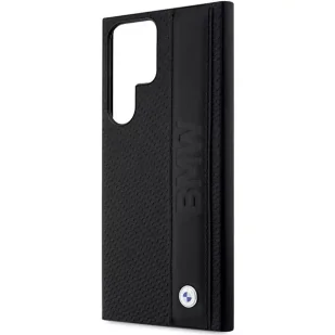 Etui BMW BMHCS23L22RDPK do Samsung Galaxy S23 Ultra S918 hardcase Leather Textured & Stripe czarny/black - Etui i futerały do telefonów - miniaturka - grafika 6